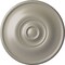 Ekena Millwork Jefferson Ceiling Medallion (Fits Canopies up to 2 7/8"), Hnd-Painted Pearl White, 11 3/4"OD x 3/8"P CM12JEPWS - alternate 1